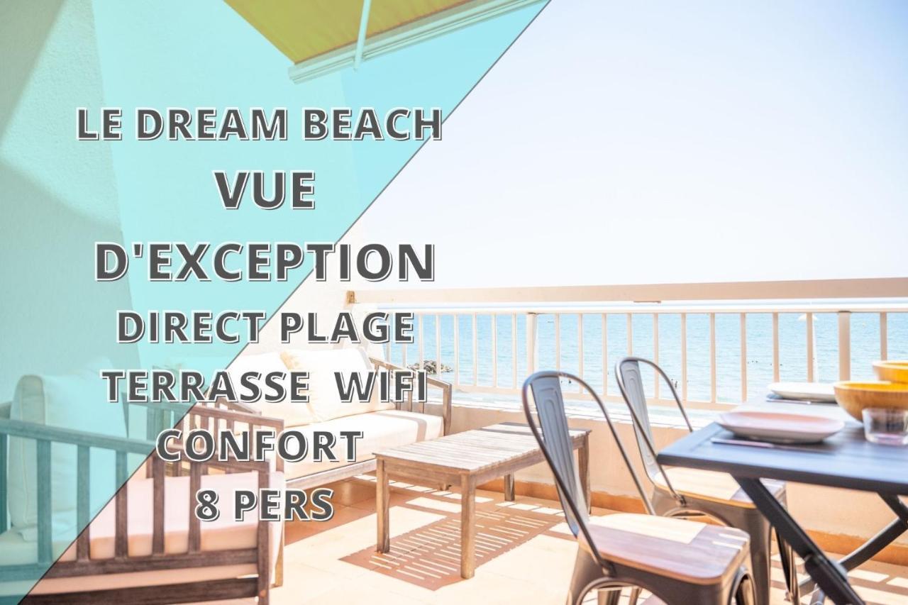 Le Dream Beach-Terrasse-Vue Mer D'Exception-Wifi-Parking - Top Pros Servicesconciergerie Палава-ле-Фло Екстериор снимка